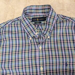 Polo Ralph Lauren Multicolor Plaid Button Down Shirt